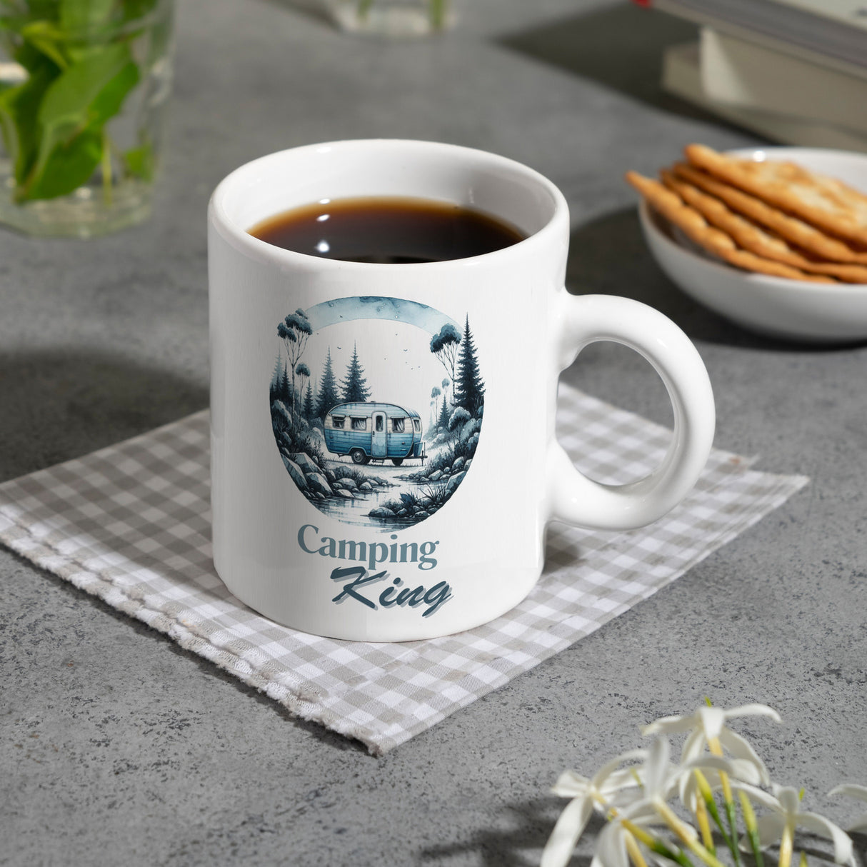 Camping King Wohnwagen Kaffeebecher