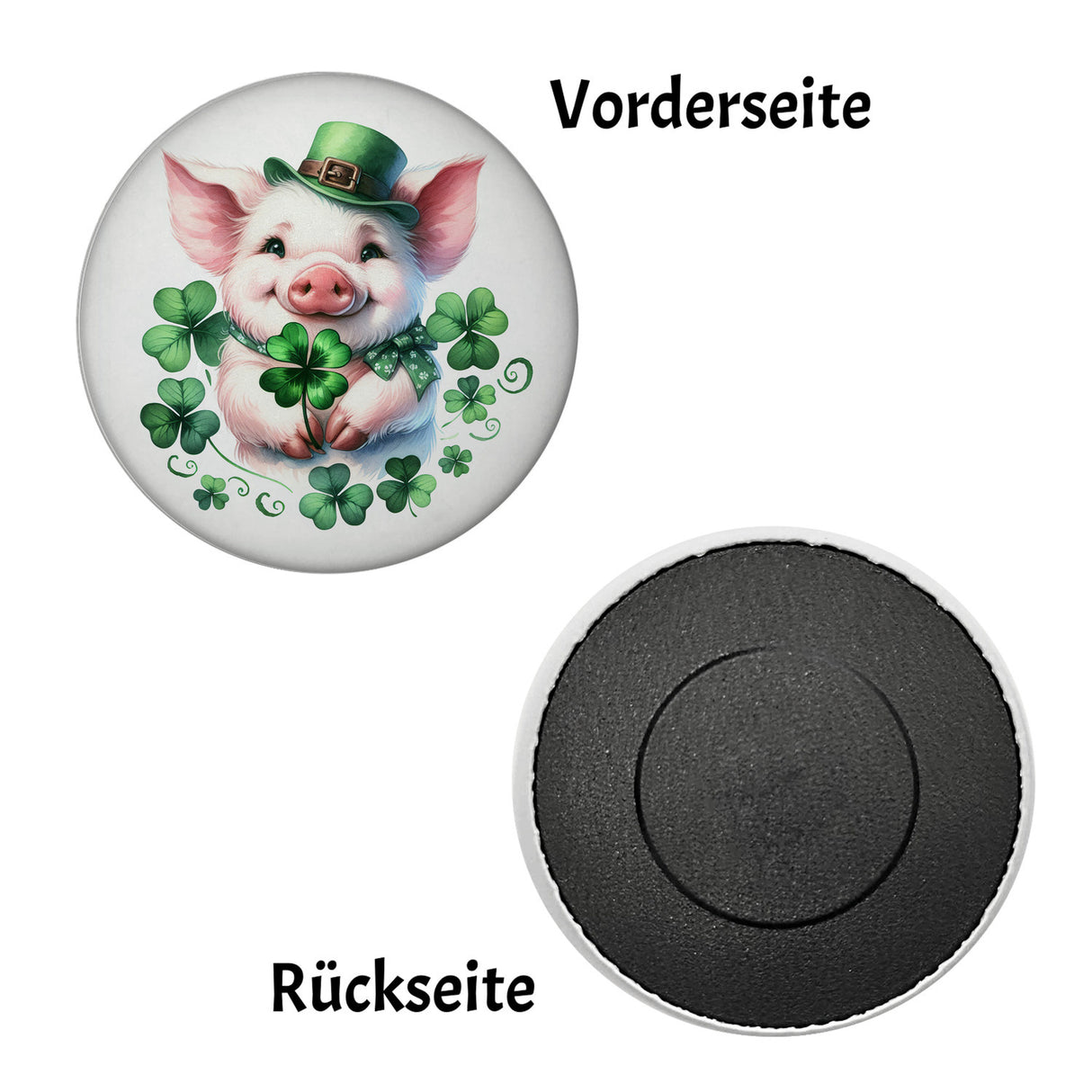 Süßes Schwein das Glück bringt Magnet