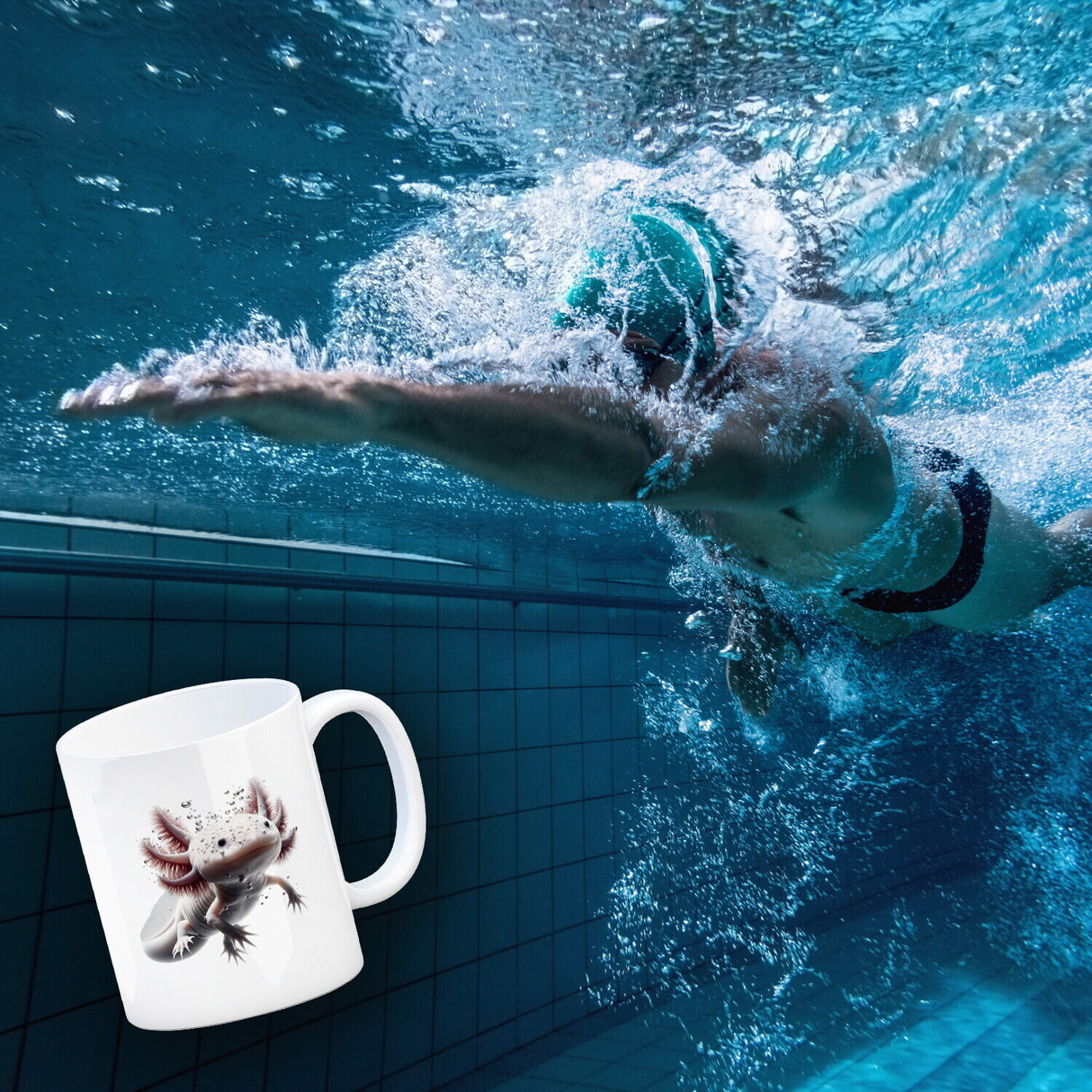 Axolotl Kaffeebecher