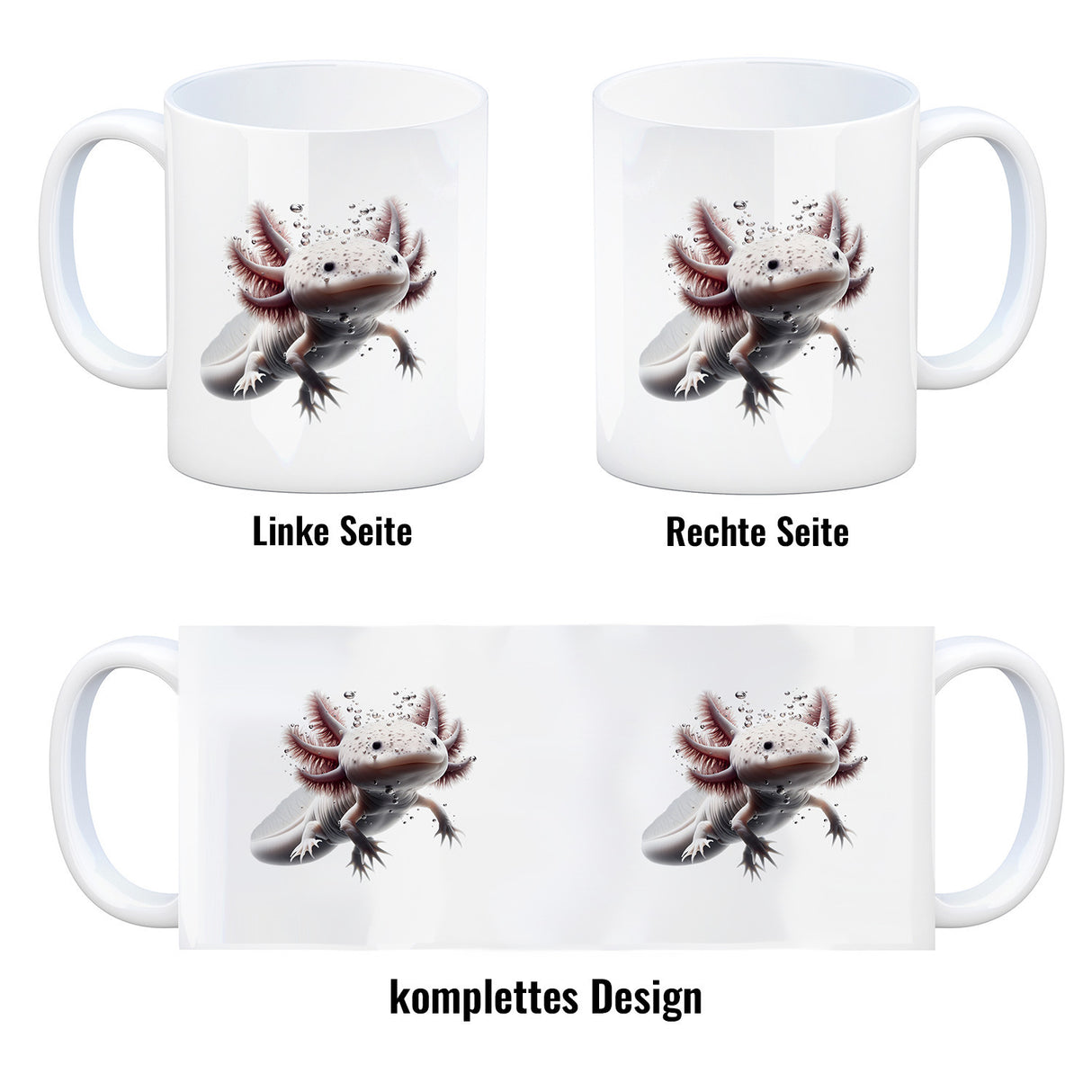 Axolotl Kaffeebecher