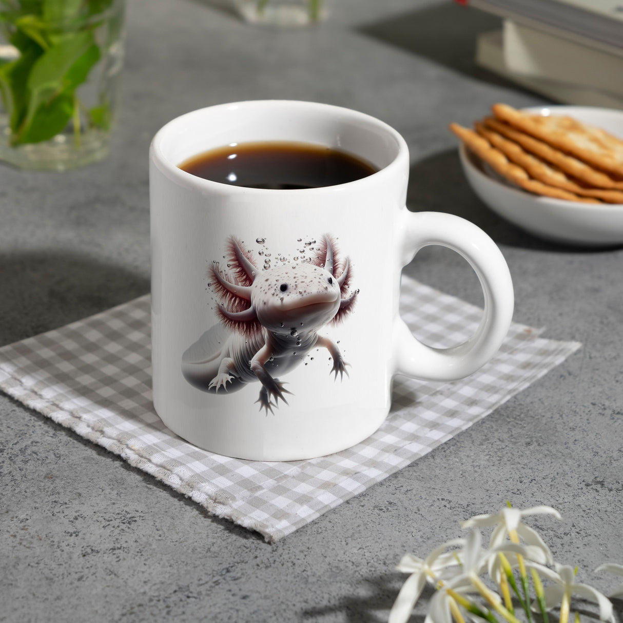 Axolotl Kaffeebecher