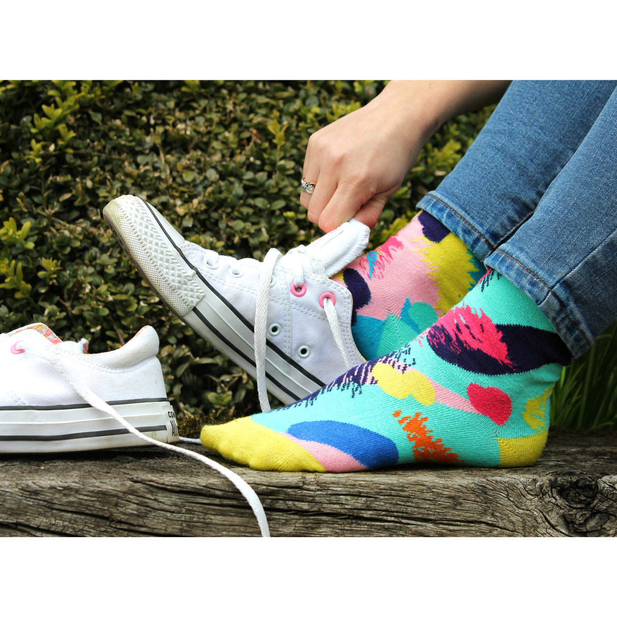 Glamazing Glitzer Oddsocks Socken in 37-42 im 6er Set