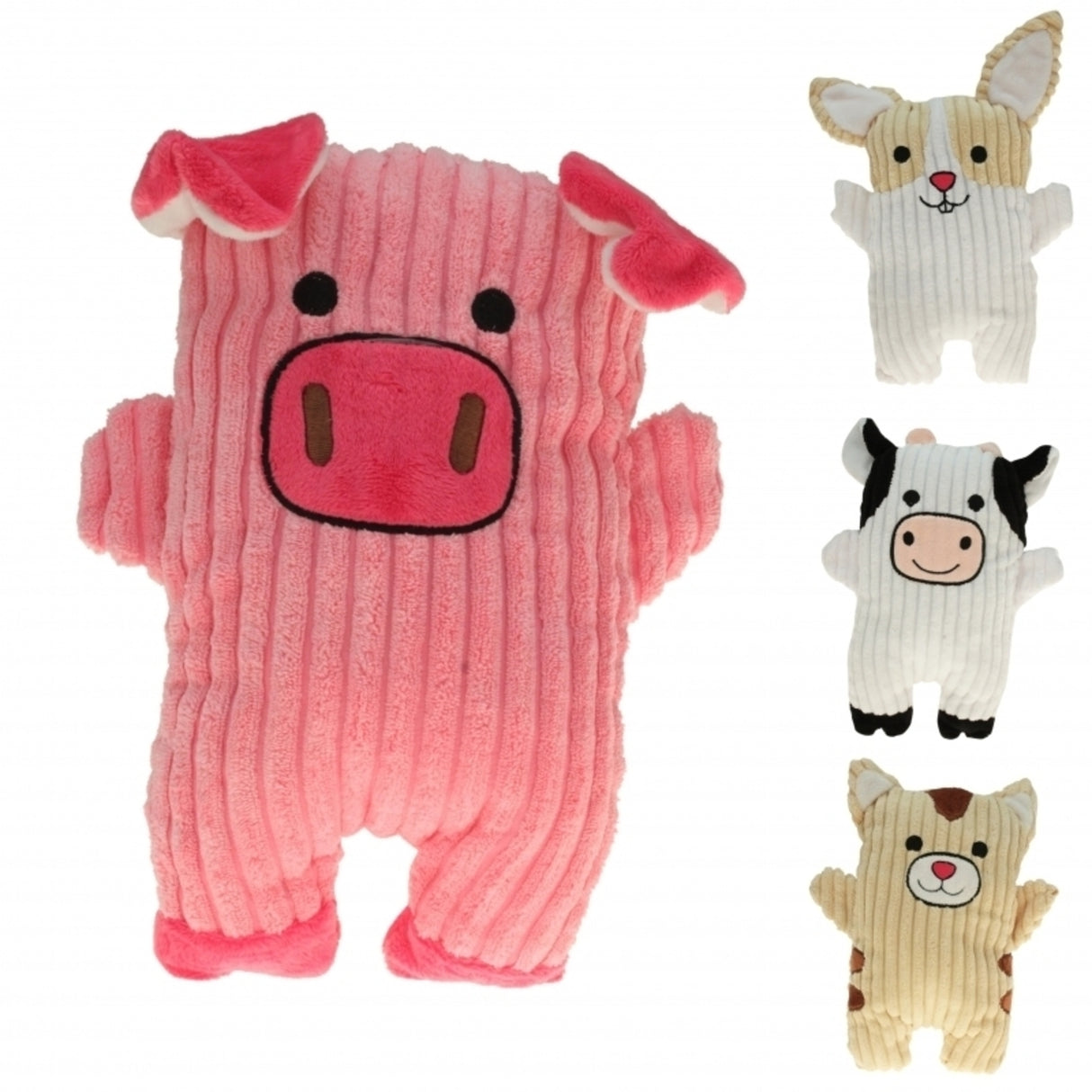 Hase Kuscheltier mit Quietsch-Funktion