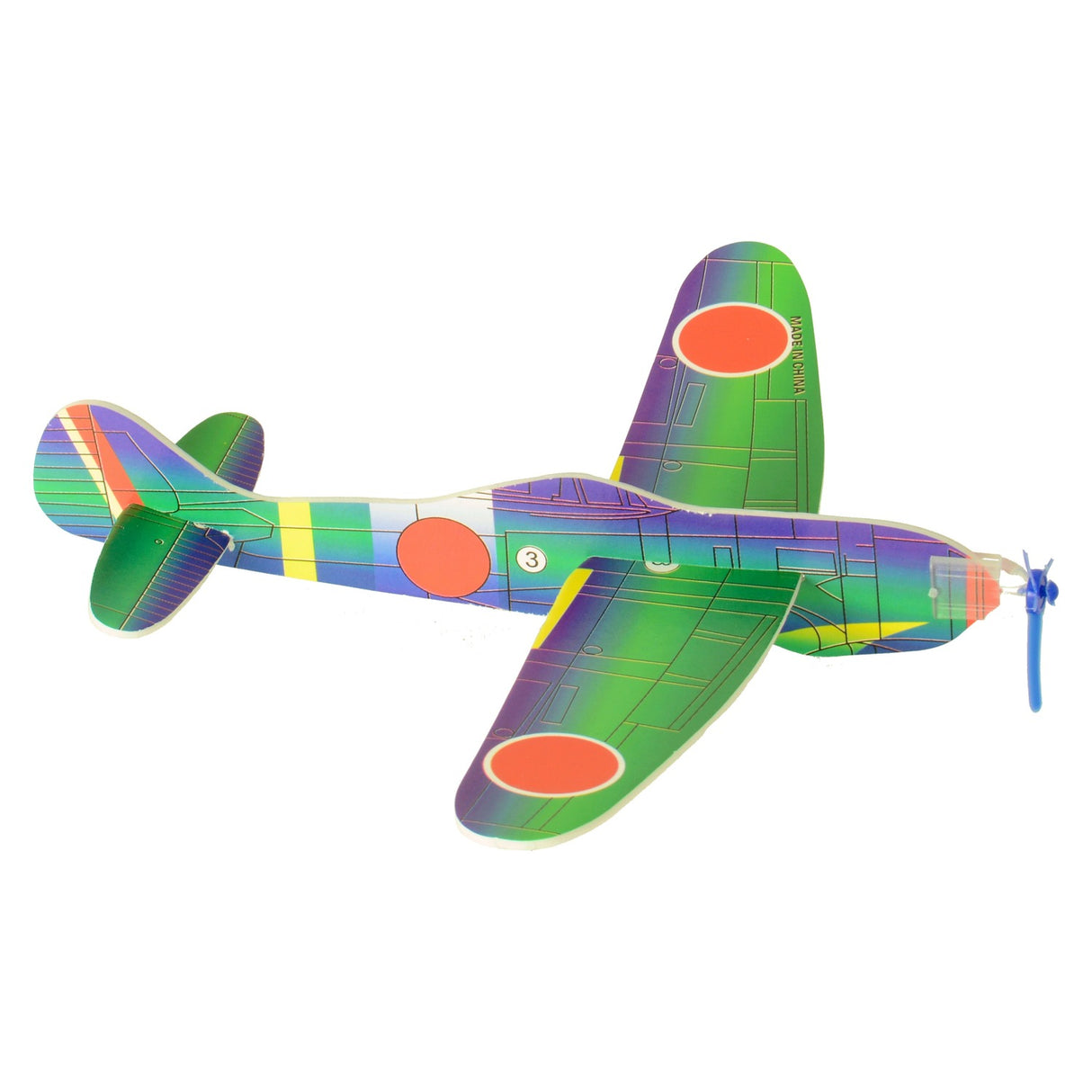 Styroporflieger Type 4 Fighter Hayate Spielzeug