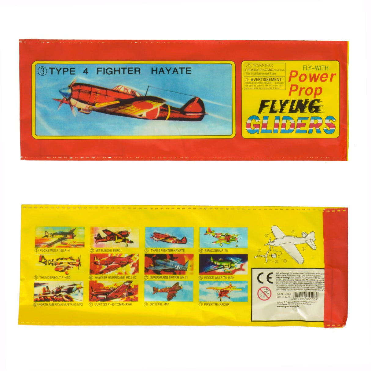 Styroporflieger Type 4 Fighter Hayate Spielzeug