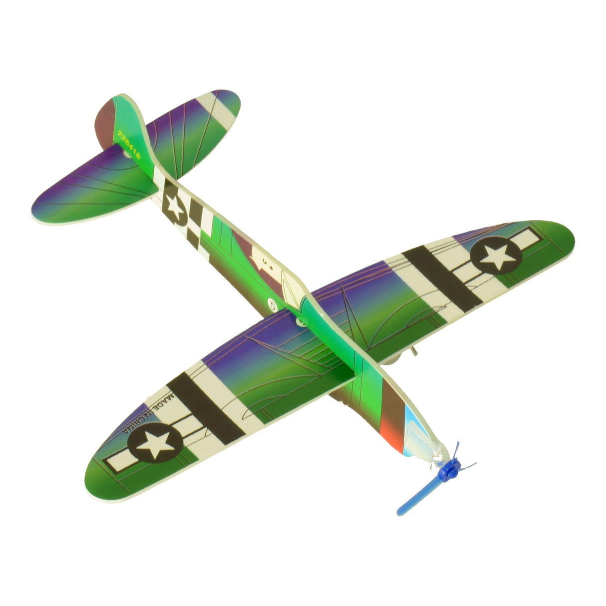 Styroporflieger Thunderbolt F-47D Spielzeug