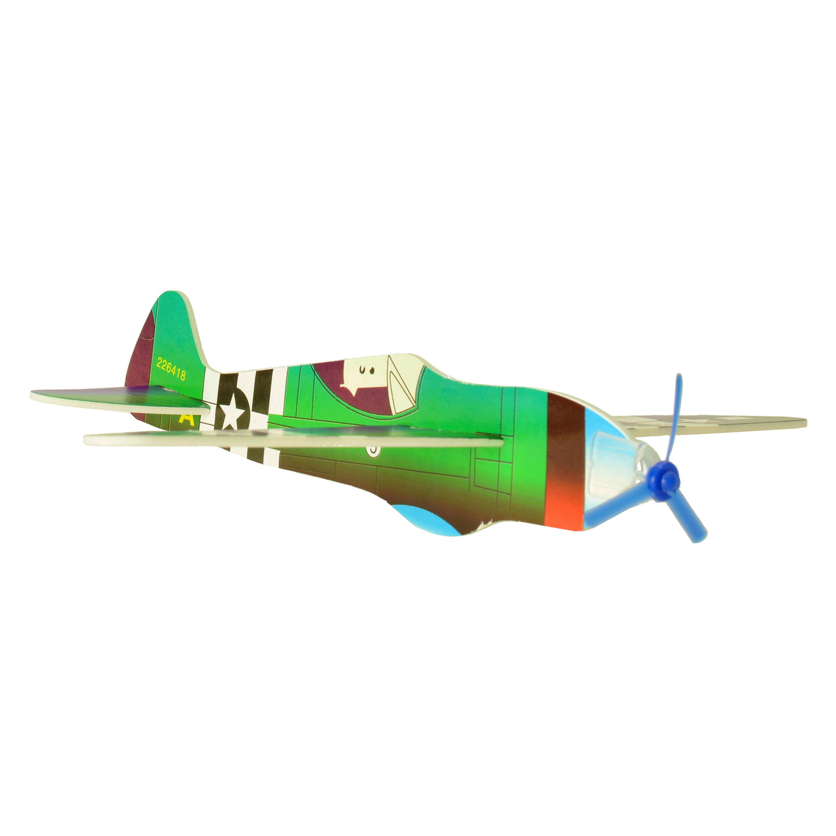 Styroporflieger Thunderbolt F-47D Spielzeug