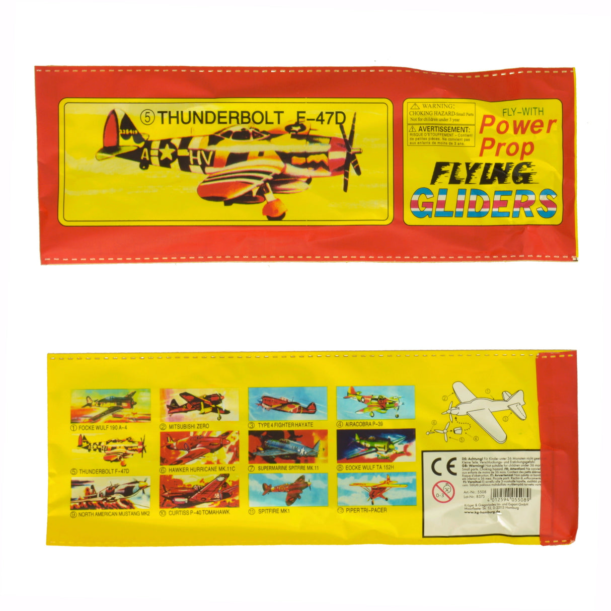 Styroporflieger Thunderbolt F-47D Spielzeug