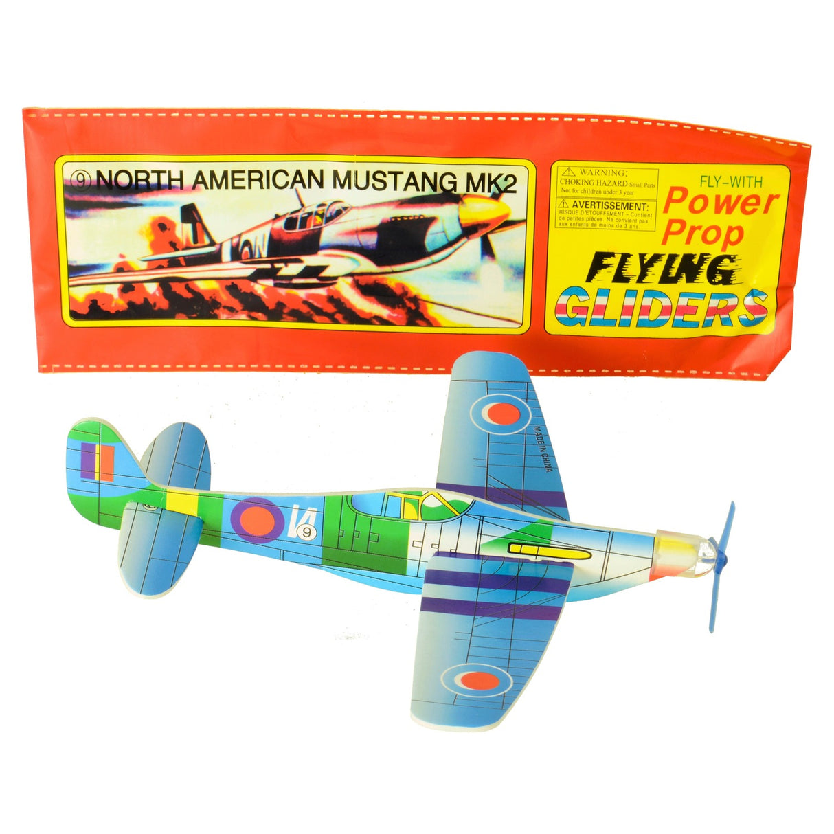 Styroporflieger North American Mustang MK2 Spielzeug