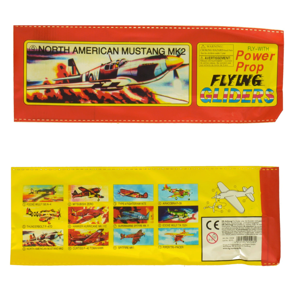 Styroporflieger North American Mustang MK2 Spielzeug