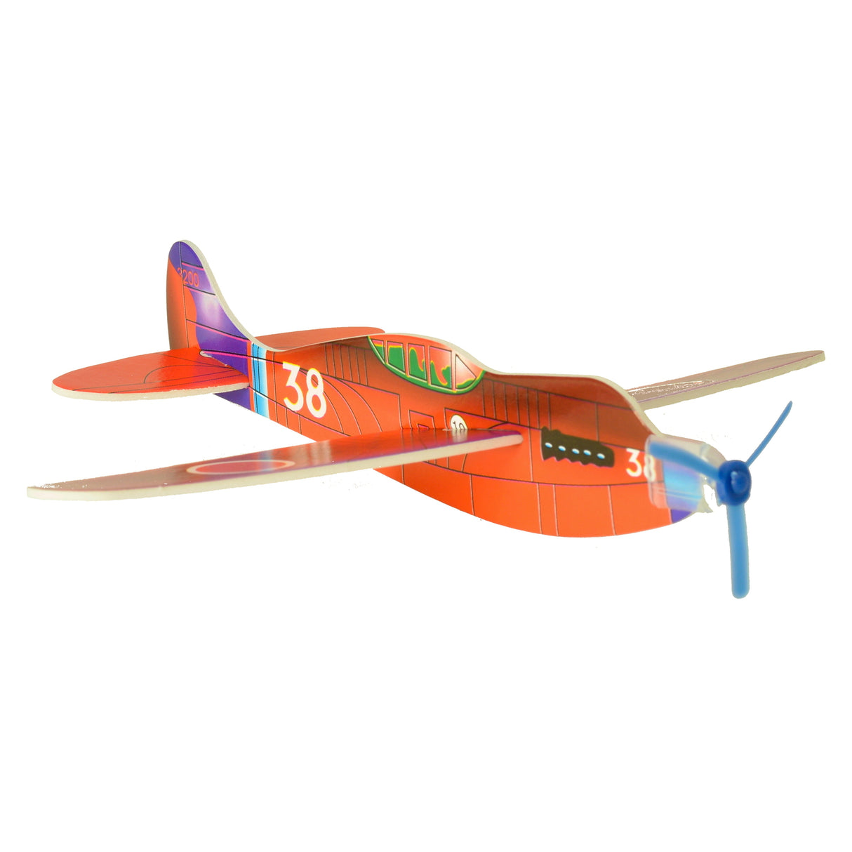Styroporflieger Curtiss P-40 Tomahawk Spielzeug