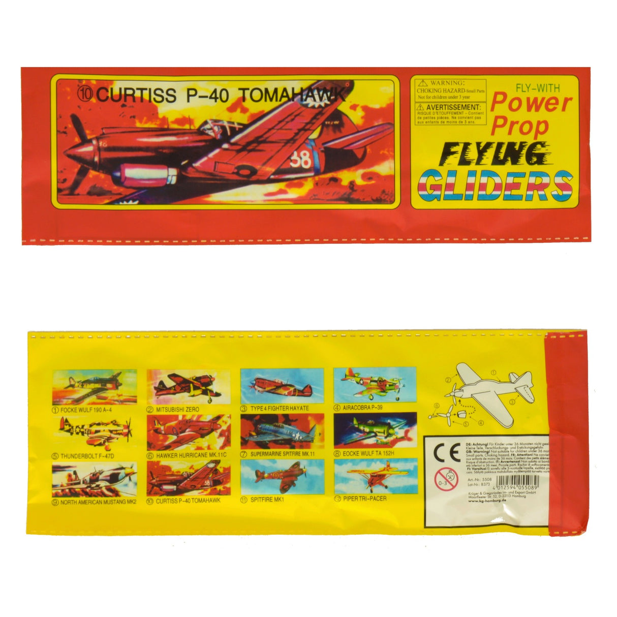 Styroporflieger Curtiss P-40 Tomahawk Spielzeug