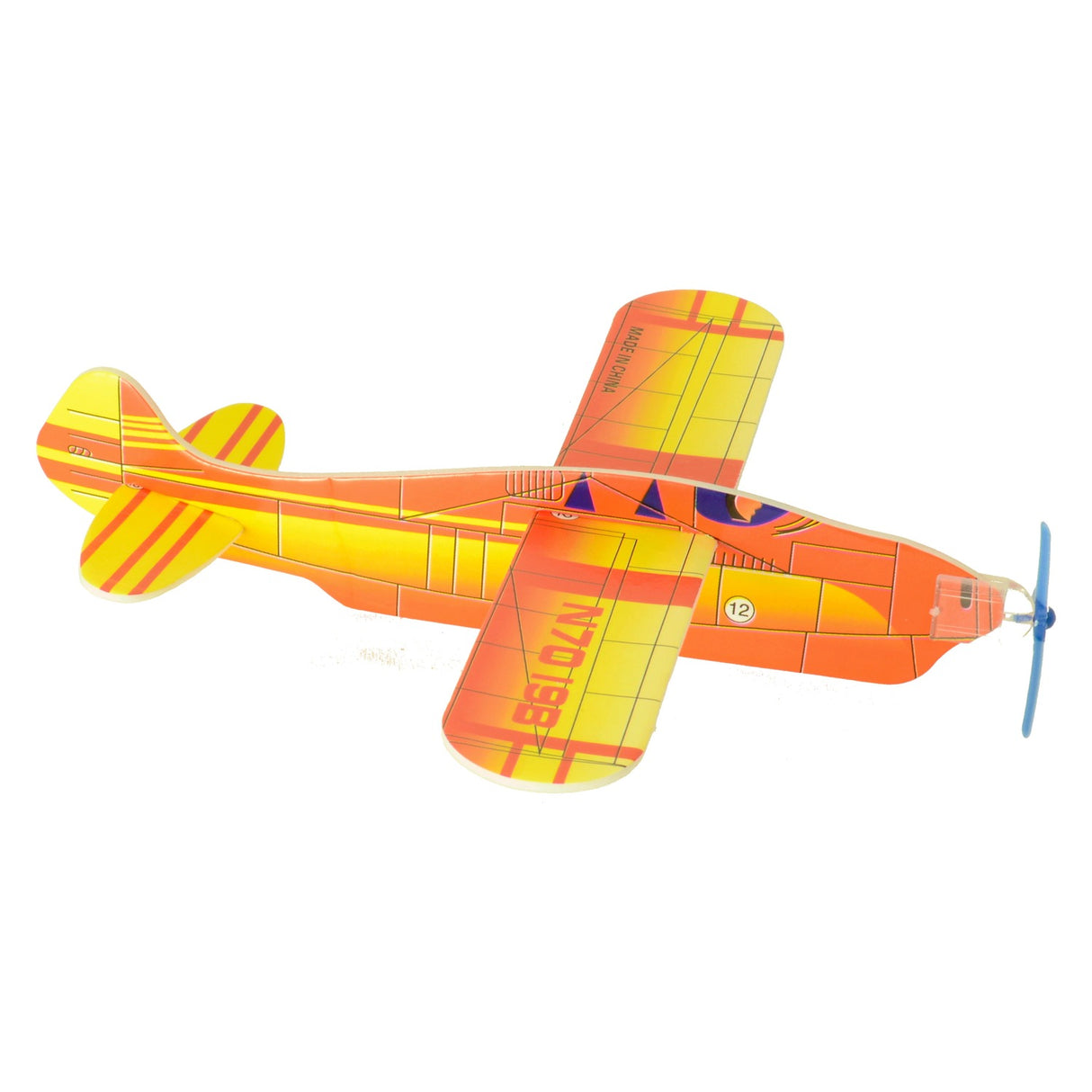 Styroporflieger Piper Tri-Pacer Spielzeug