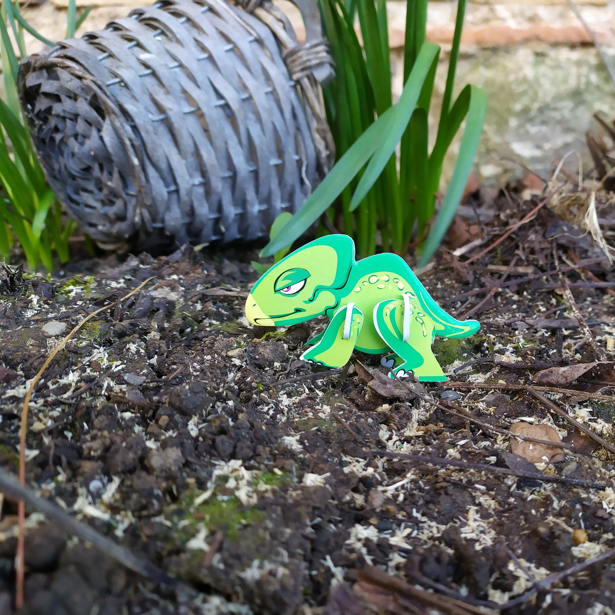 Dinosaurier 3D-Puzzles im 8er Set