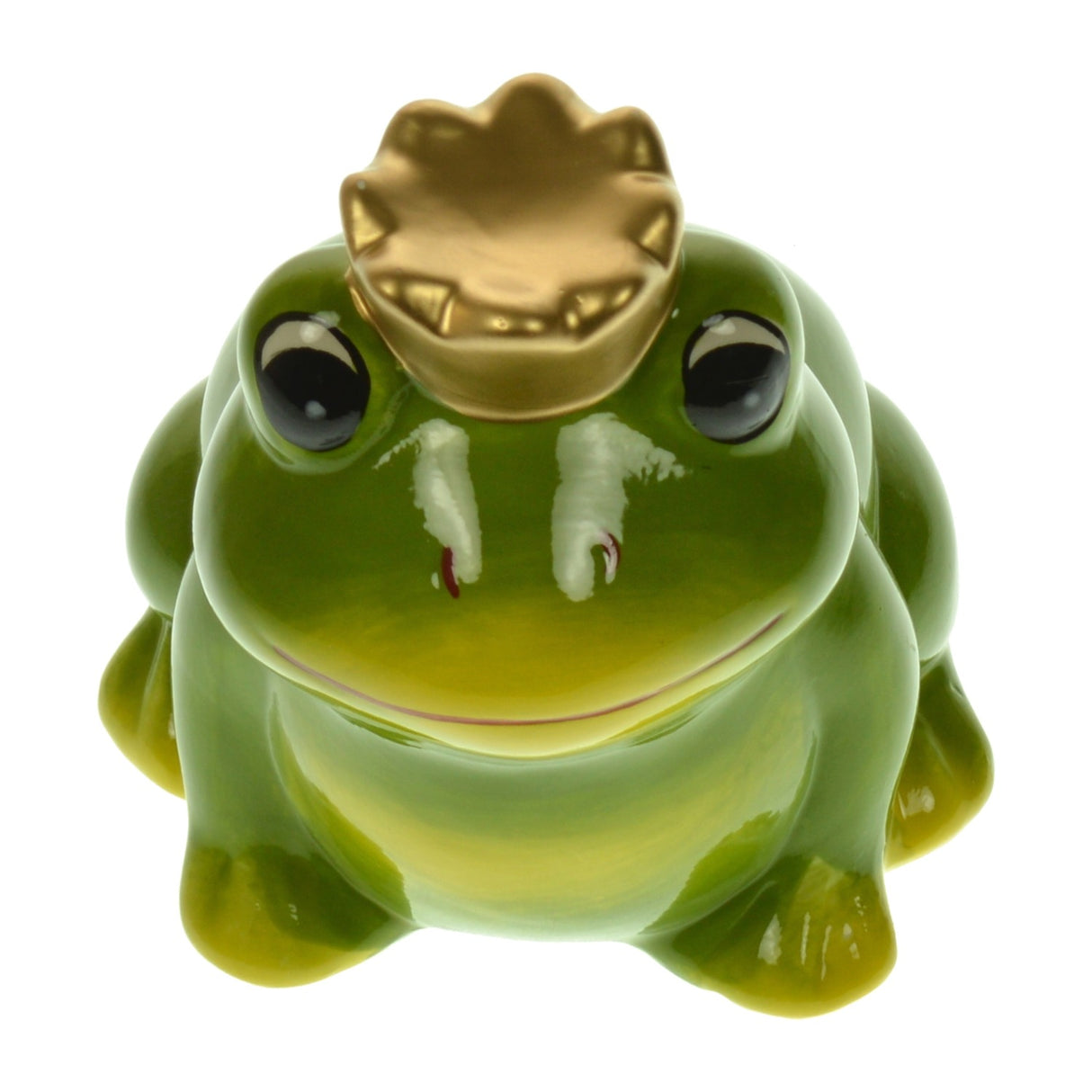 Die Frosch Spardose aus Keramik