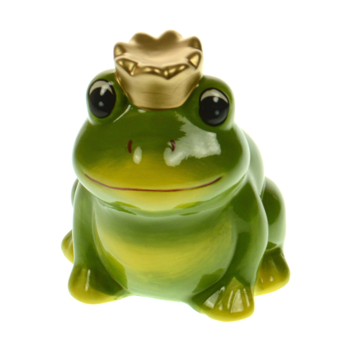 Die Frosch Spardose aus Keramik