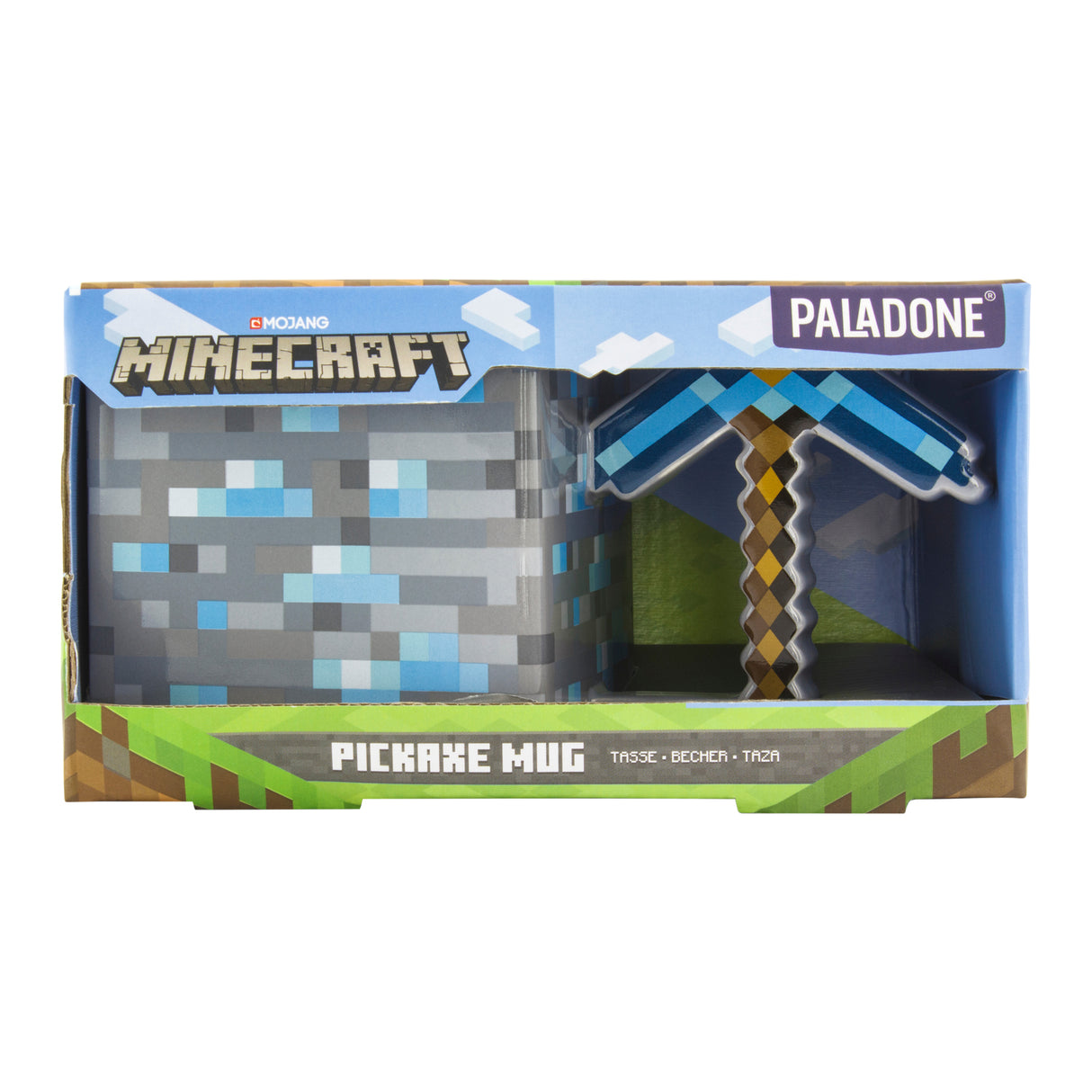 Minecraft Diamond Pickaxe Kaffeebecher