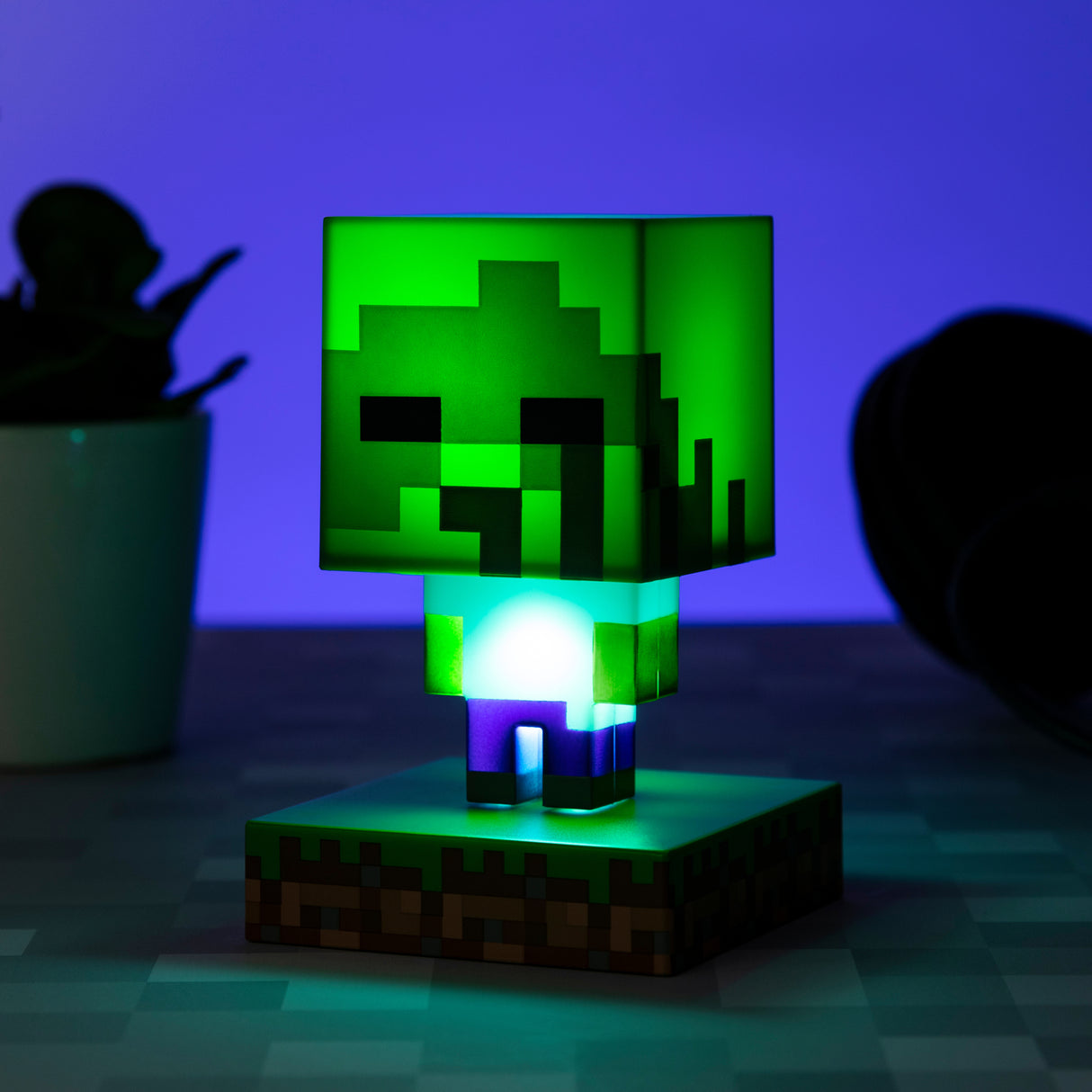 Minecraft Zombie Dekolampe