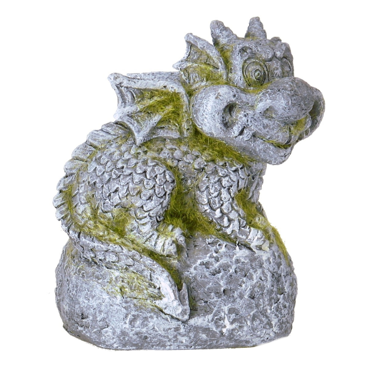 Drache Gartenfigur