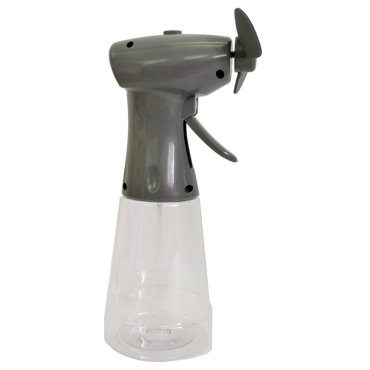 2in1 Ventilator mit Sprühflasche in grau