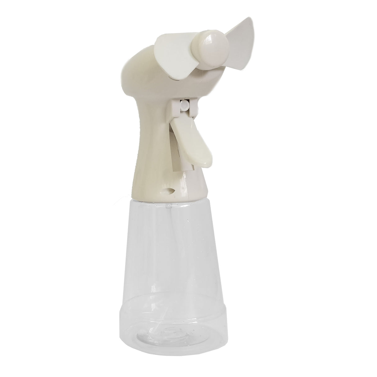 2in1 Ventilator mit Sprühflasche in weiß