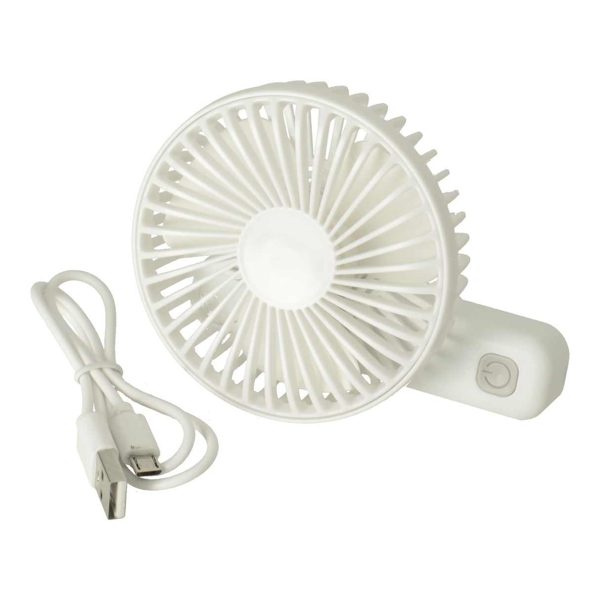 USB Akku Ventilator in weiß