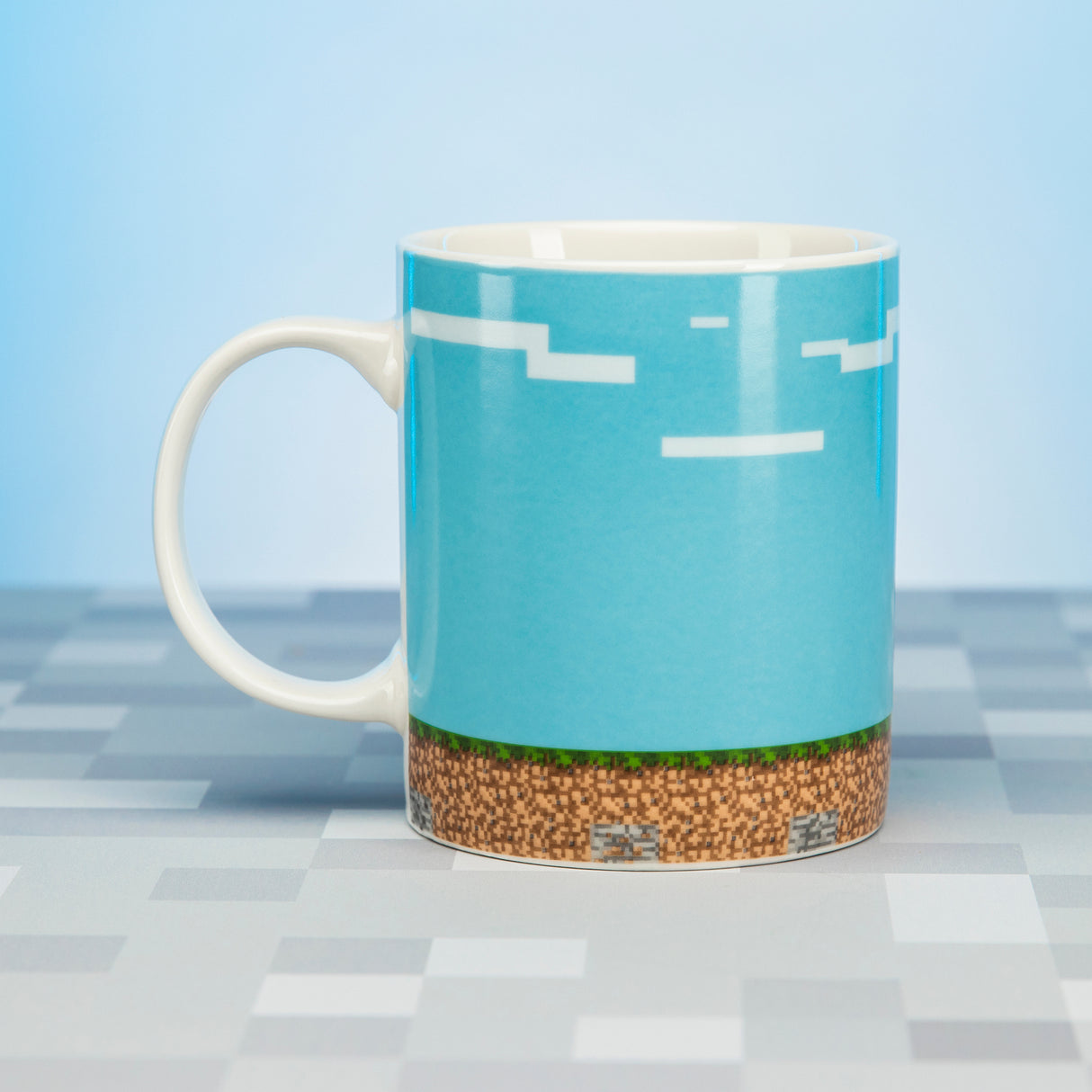 Minecraft Build a Level Kaffeebecher mit Stickern