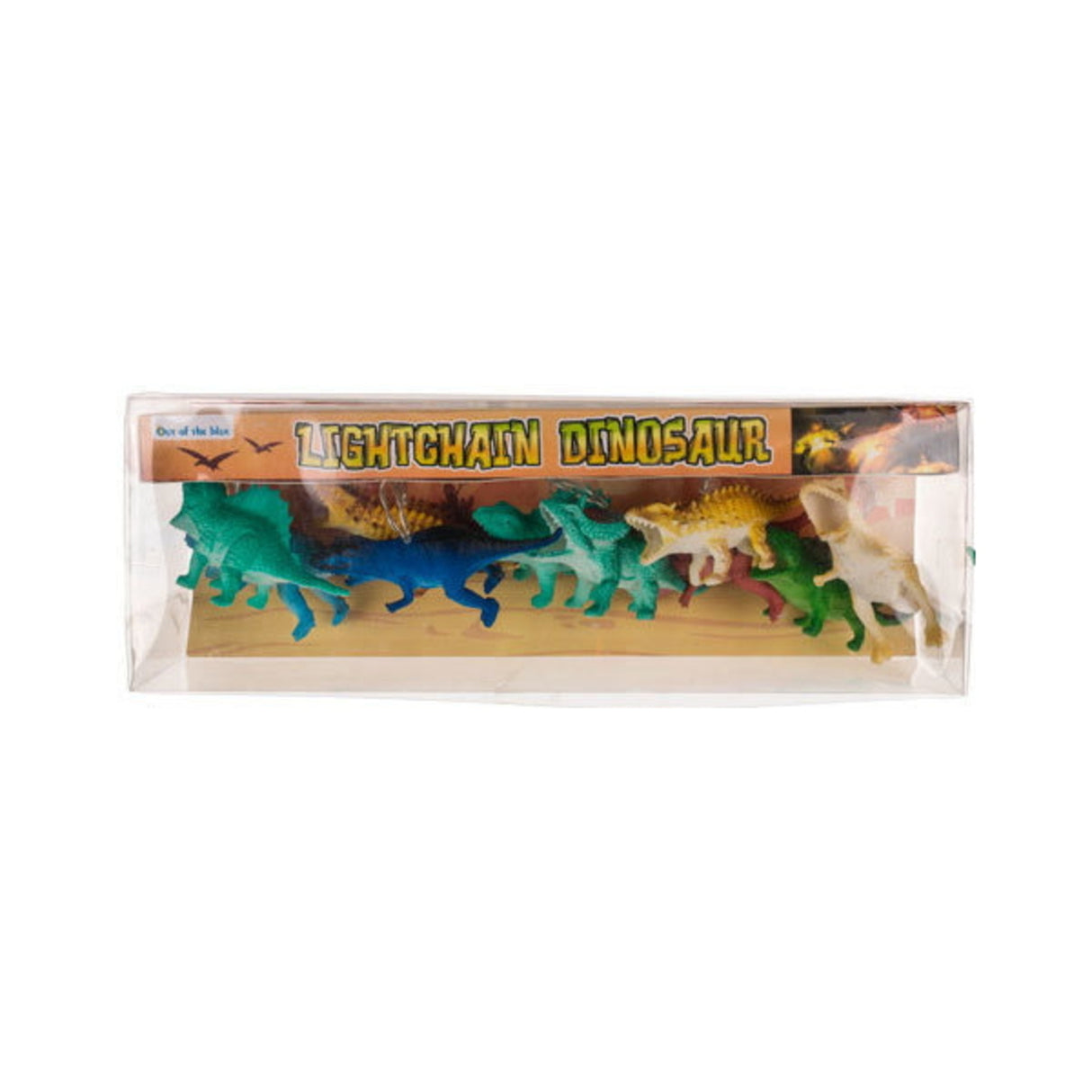 Dinosaurier Lichterkette mit 10 Dinos