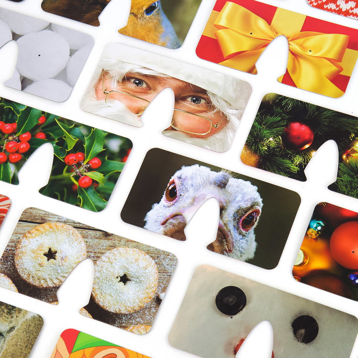 Face Coaster Weihnachten Bierdeckel mit insgesamt 20 Motiven