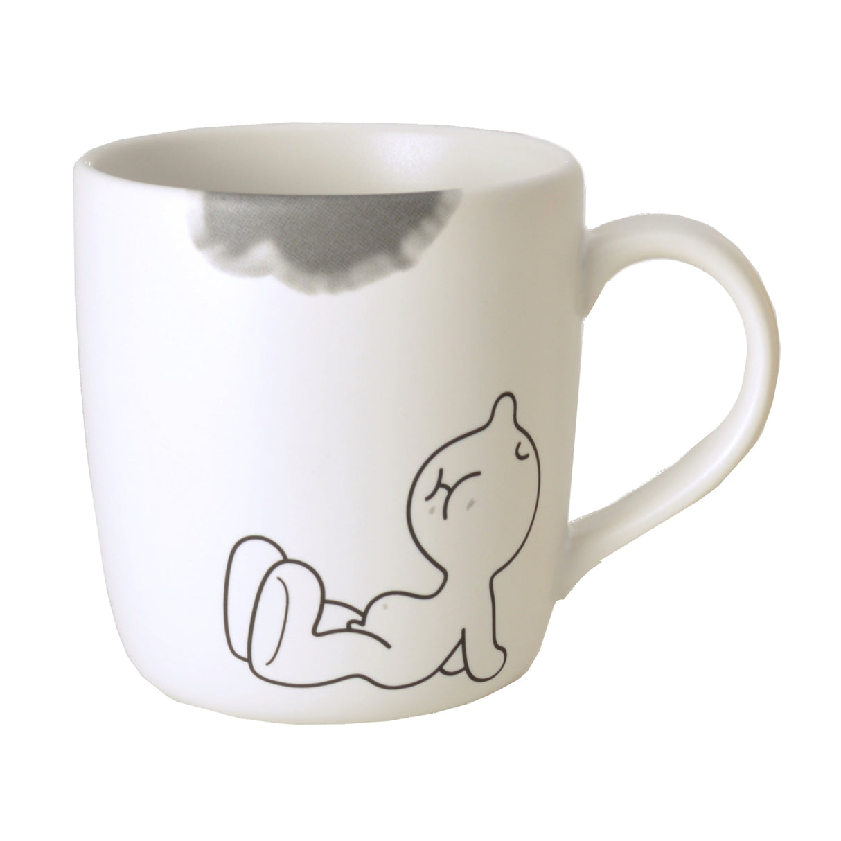 Mr. P Bite Kaffeebecher mit Biss im Rand