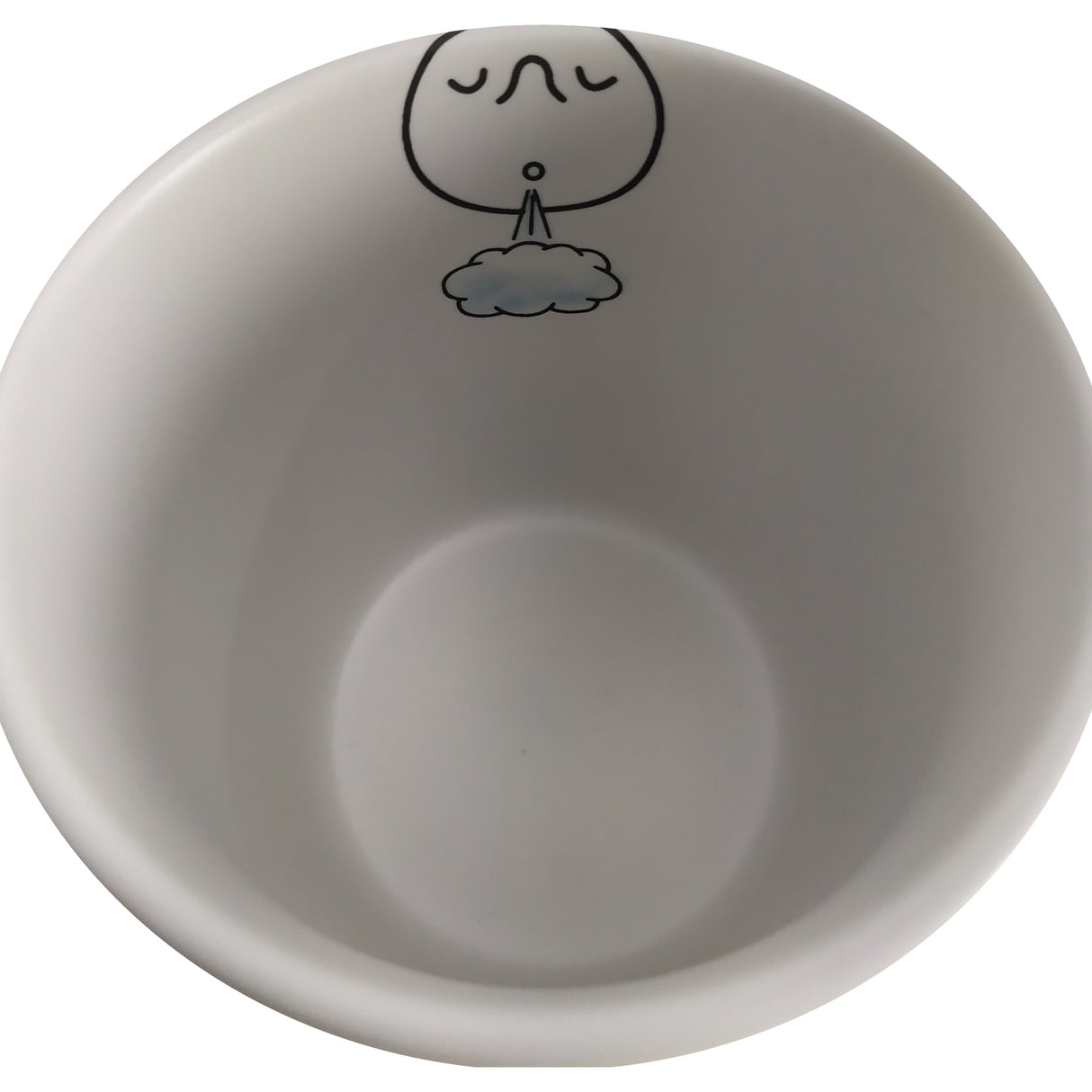 Mr. P Blow Kaffeebecher mit pustendem Männchen