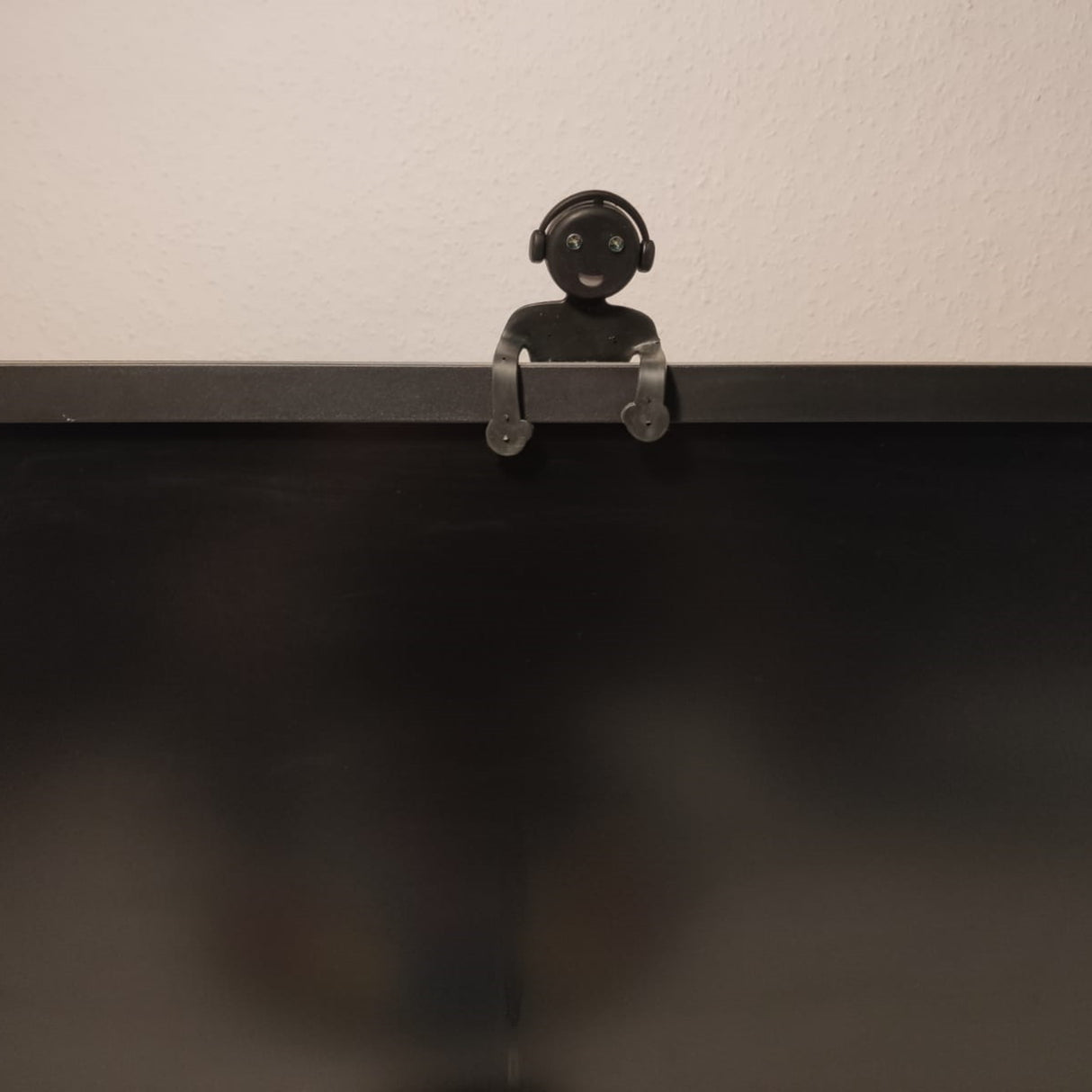 2in1 Männchen Leselampe in schwarz