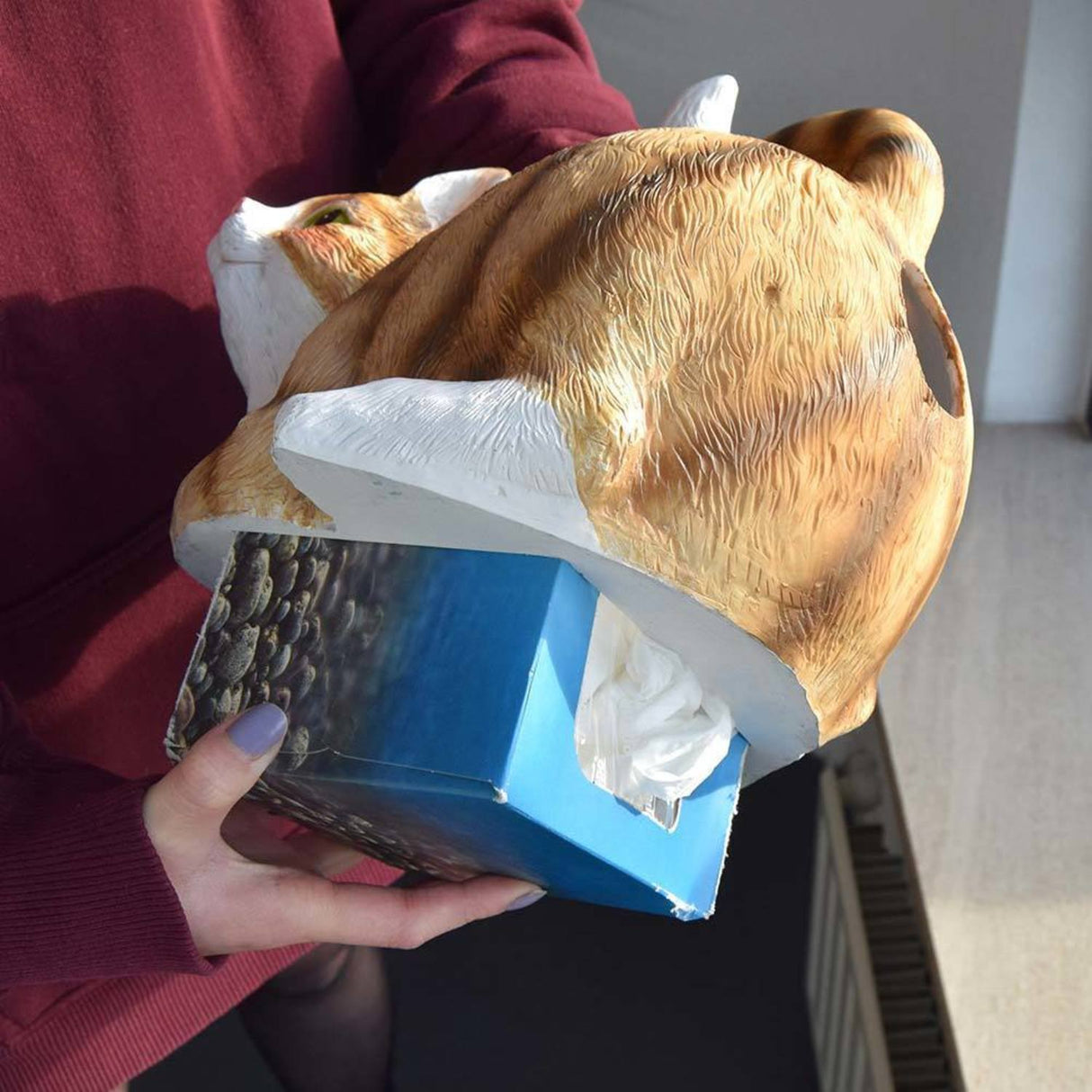 Katze Kosmetiktuchhalter