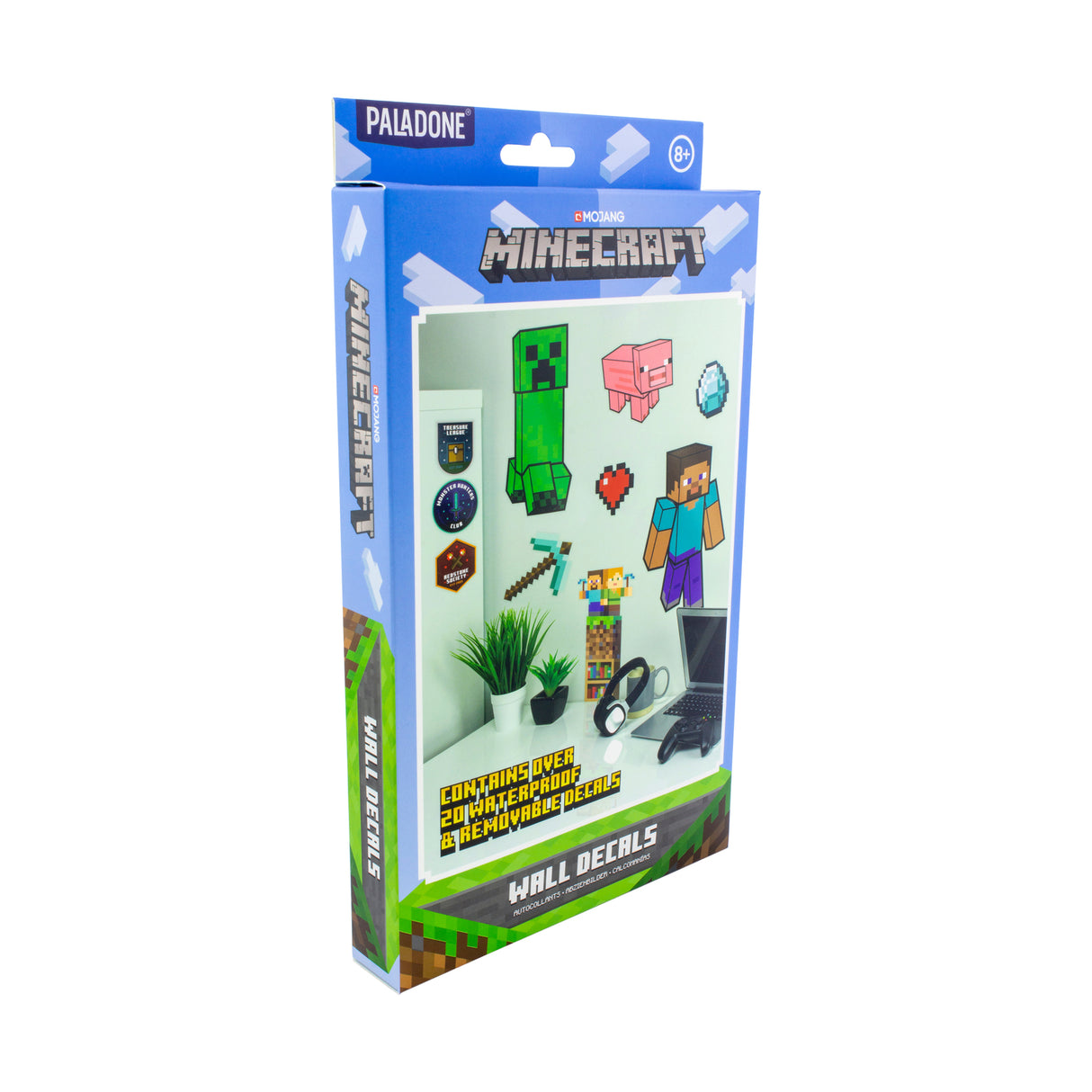 Minecraft Wandsticker im 21er Set