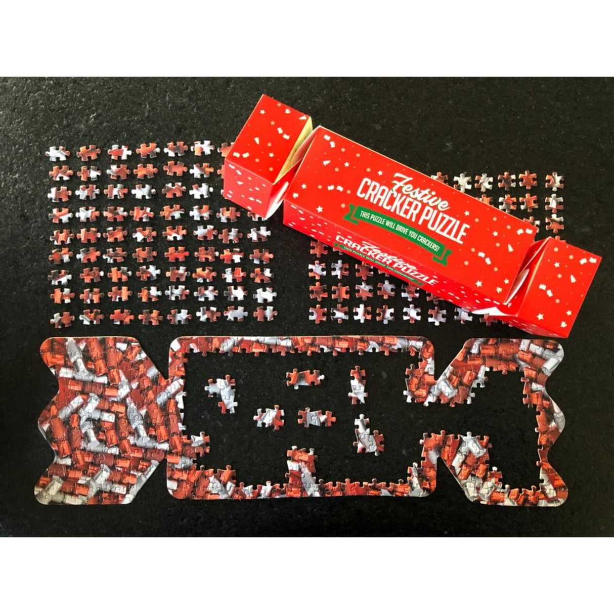 Weihnachts Cracker Puzzle mit 368 Teilen