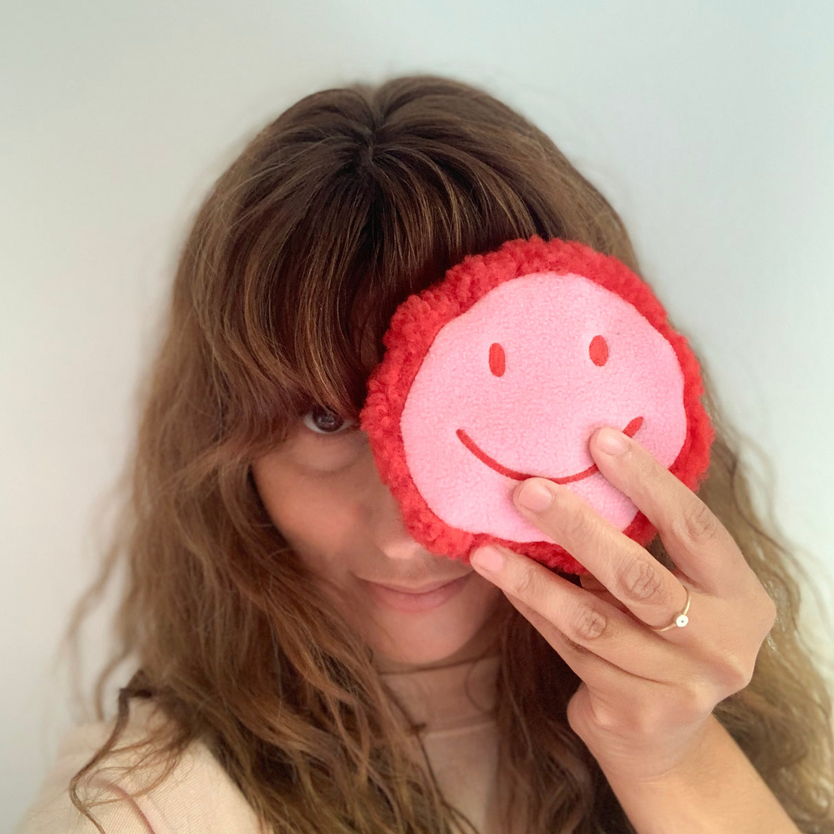 Happy Smile Mini Körnerkissen mit Lavendelduft