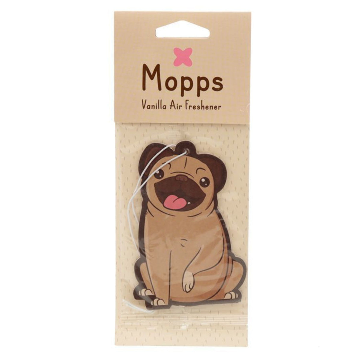 Mops Lufterfrischer mit Vanilleduft