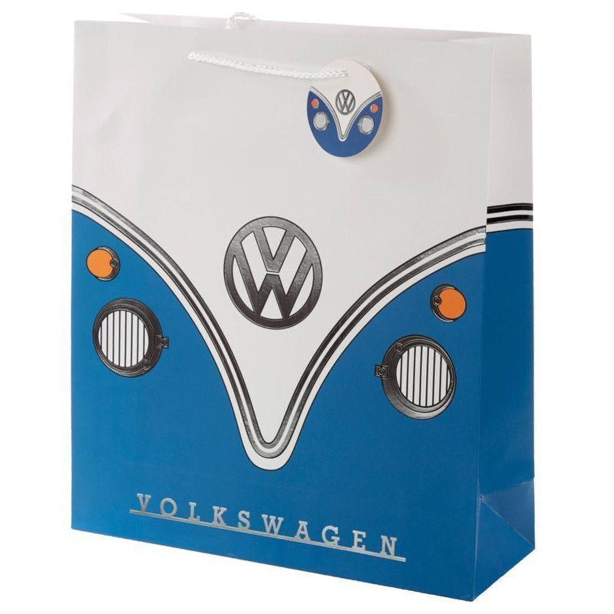 Volkswagen VW T1 Bus Geschenktüte in blau