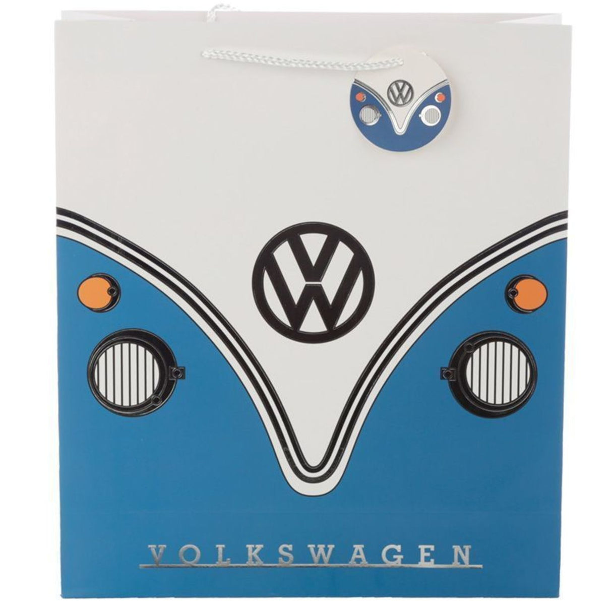 Volkswagen VW T1 Bus Geschenktüte in blau
