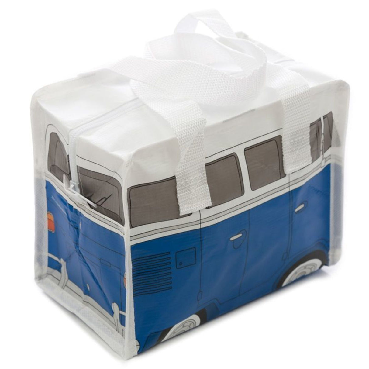 Volkswagen VW T1 Bus Lunchbeutel in blau