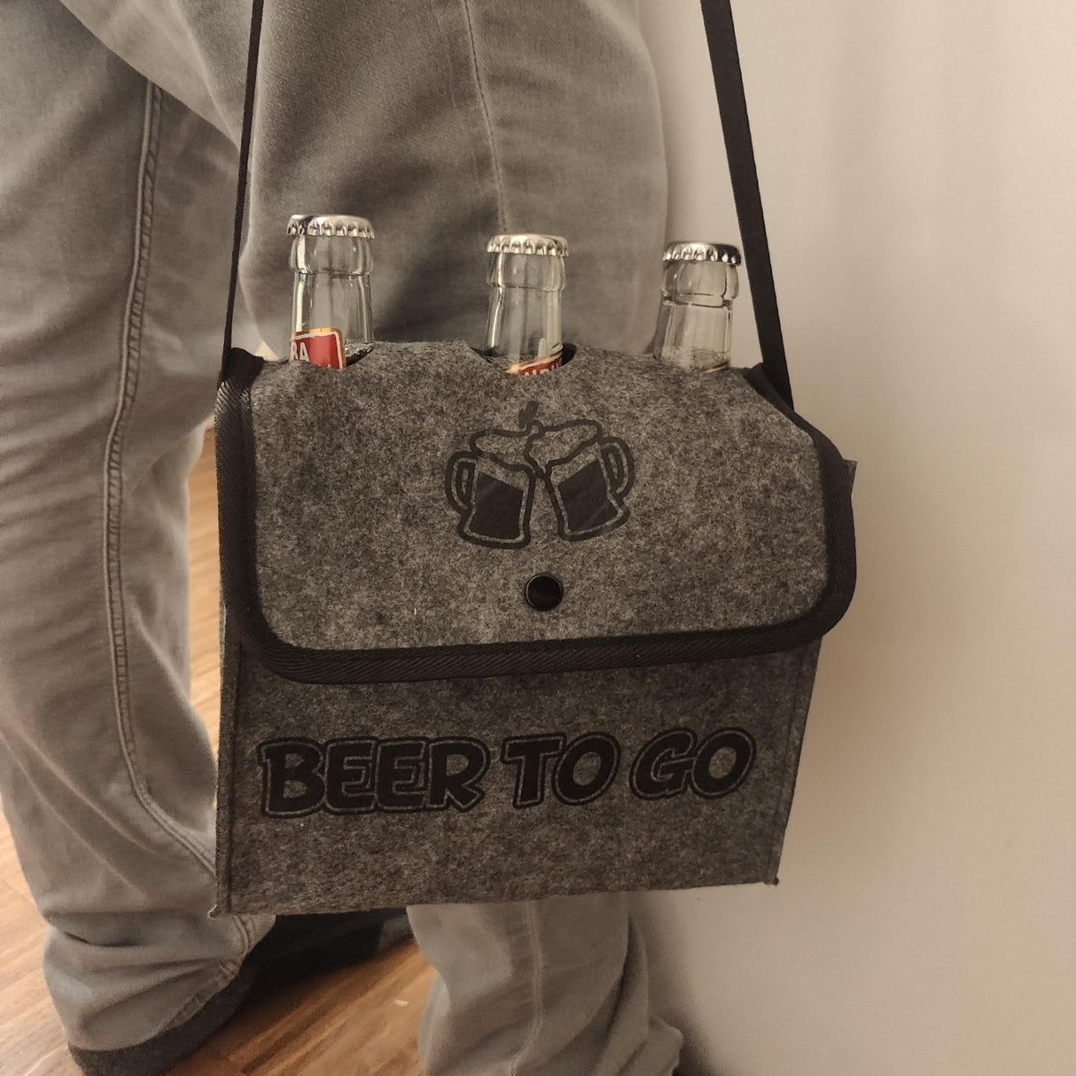 Beer to go Tragetasche für 3 Bier
