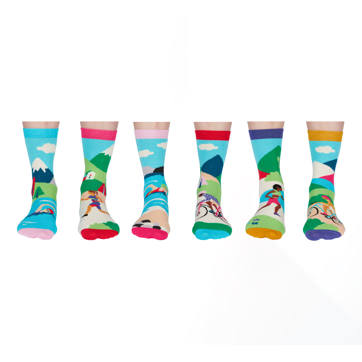 Sport your Life out Oddsocks Socken in 37-42 im 6er Set