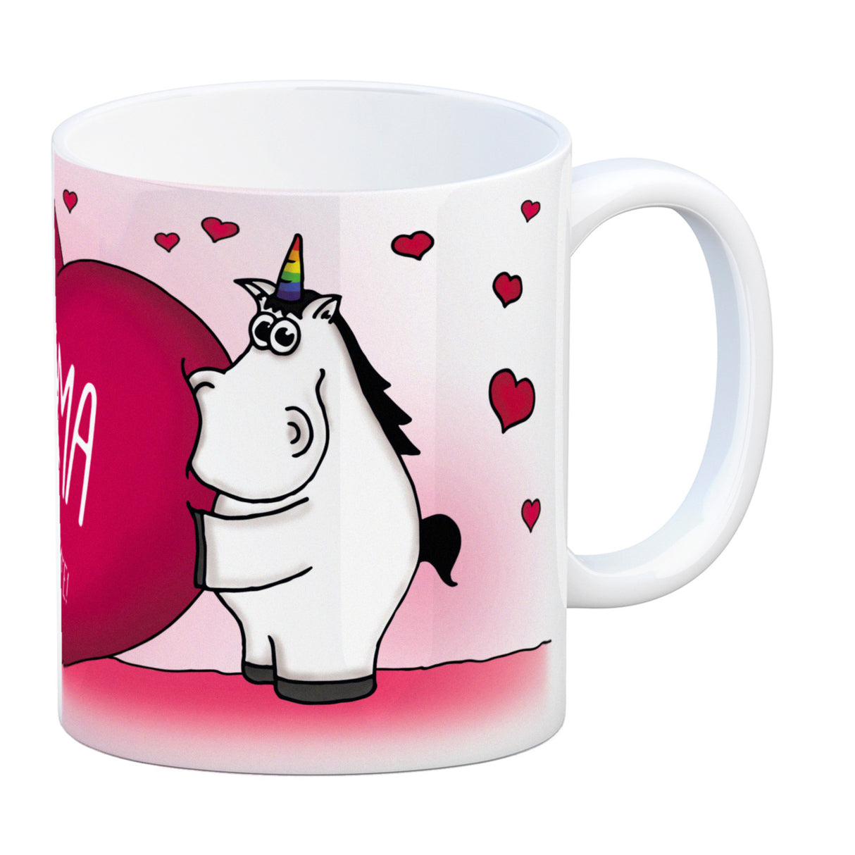 Mama ist die Beste! Honeycorns Einhorn Kaffeebecher