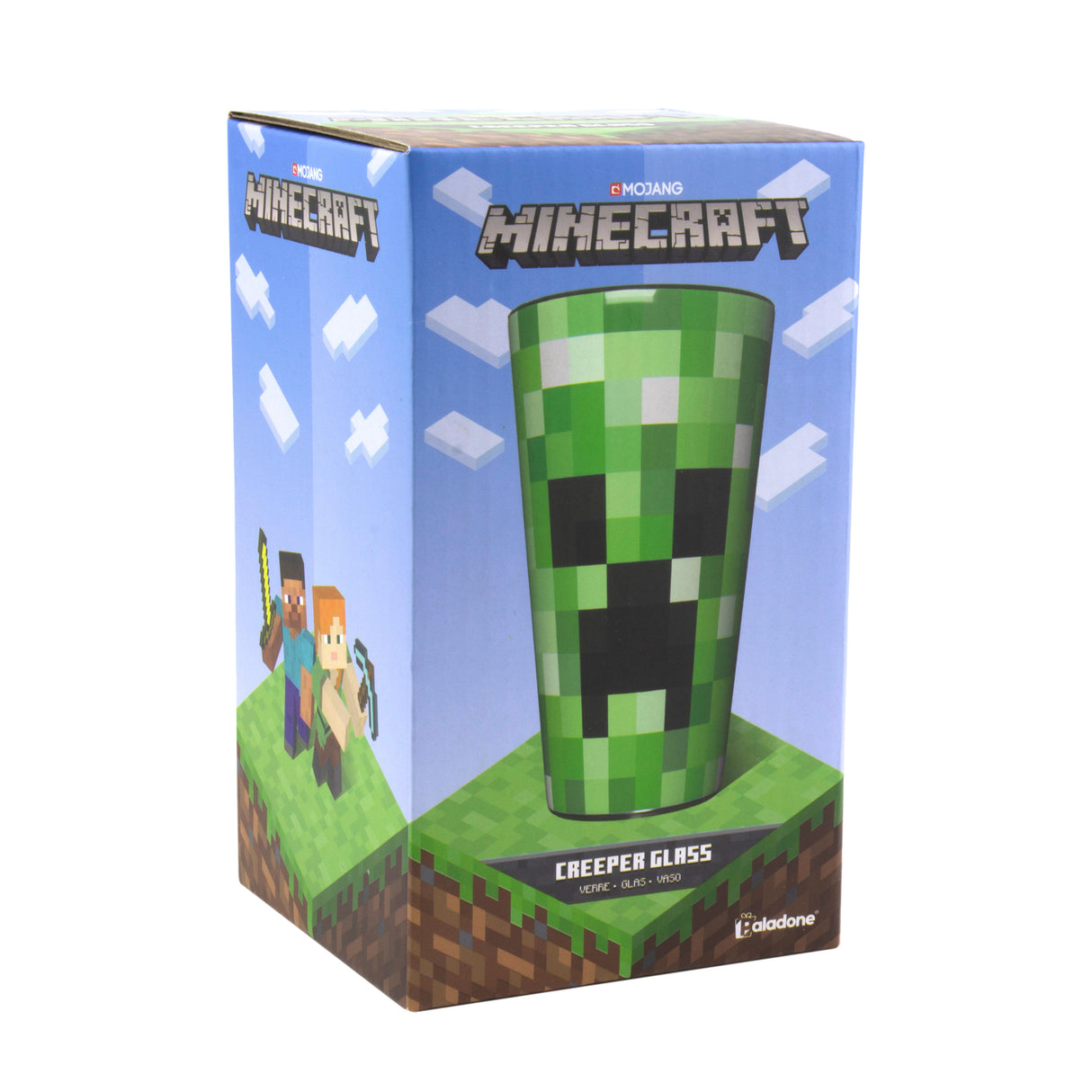 Minecraft Creeper Glas