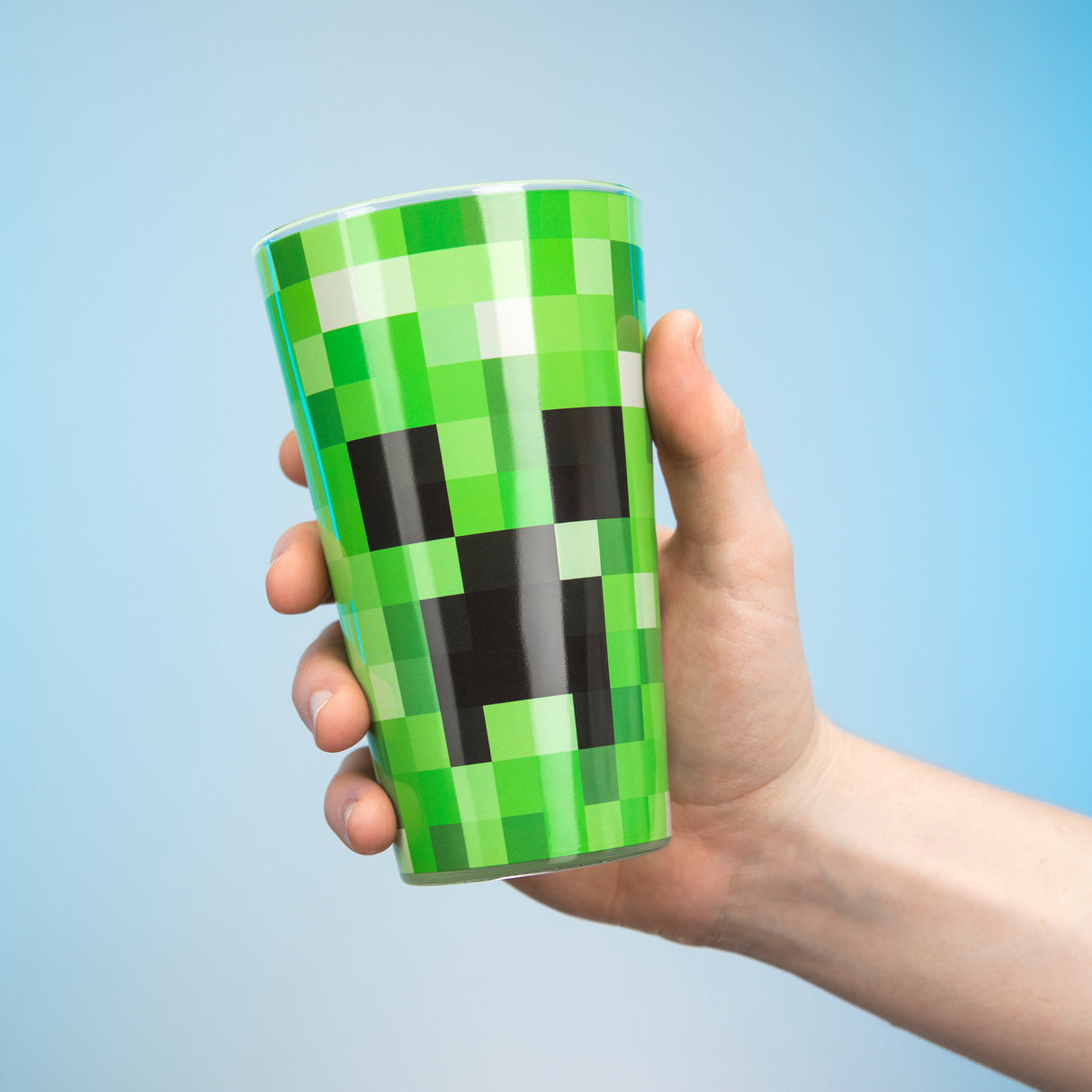 Minecraft Creeper Glas