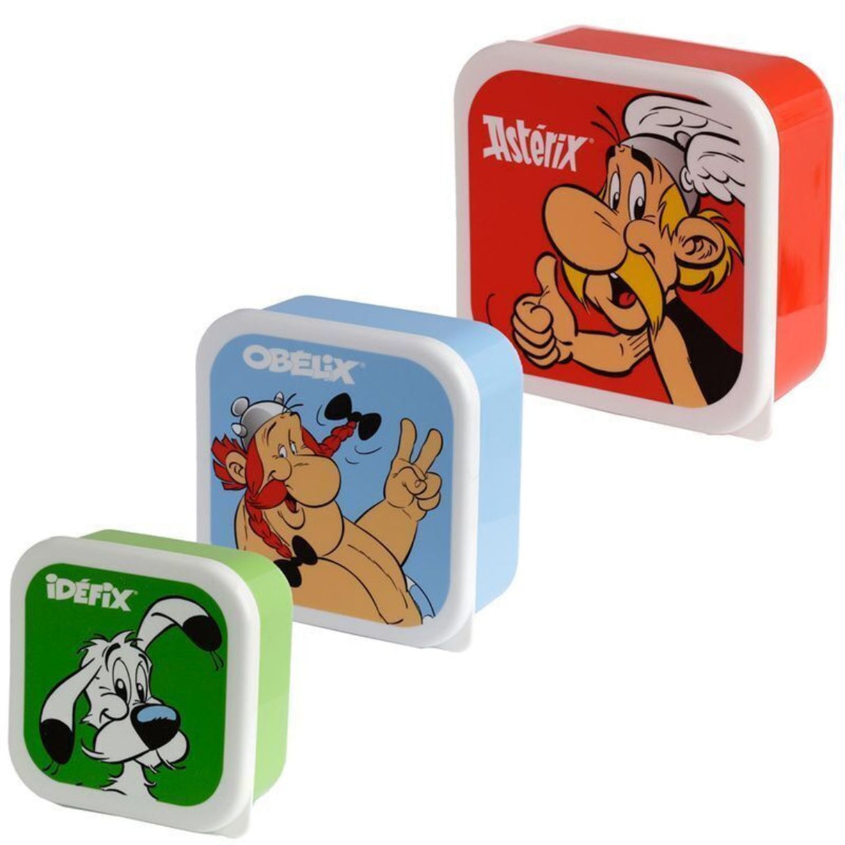 Asterix, Obelix & Idefix Vesperdosen im 3er Set