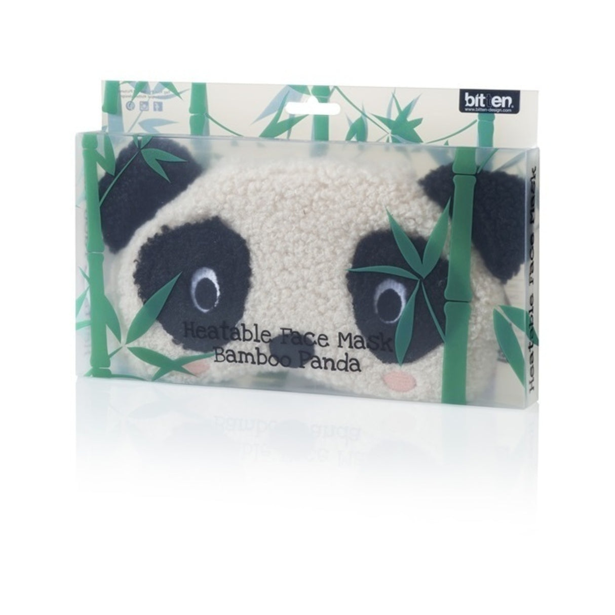 Panda Körnerkissen Schlafmaske mit Lavendelduft