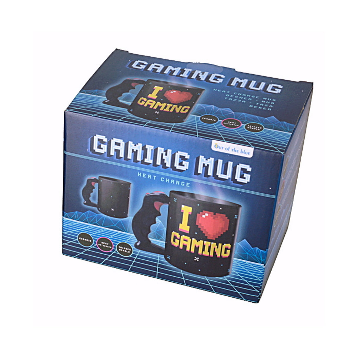 I Love Gaming Kaffeebecher mit Wärmeeffekt