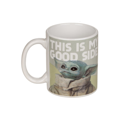 Star Wars The Mandalorian The Child Kaffeebecher mit Schriftzug