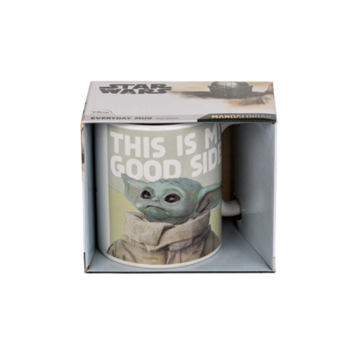 Star Wars The Mandalorian The Child Kaffeebecher mit Schriftzug